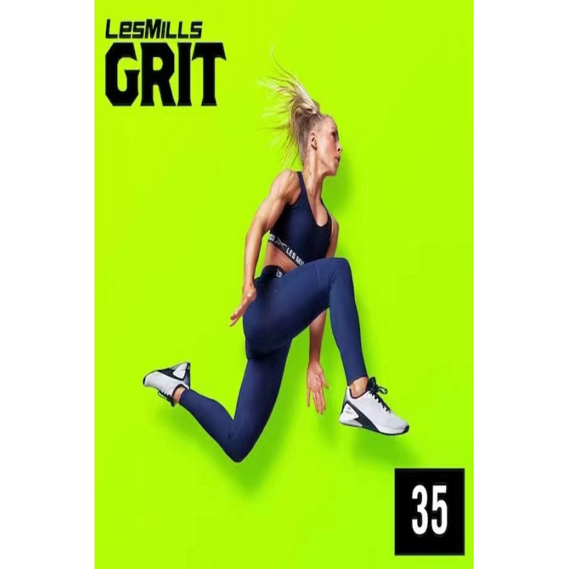 [Hot Sale]Les Mills Q1 2021 GRIT STRENGTH 35 releases New Release ST35 DVD, CD & Notes